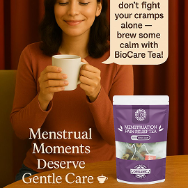 BioCare Menstruation Pain Relief Tea (With Dong Quai)