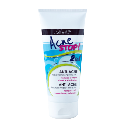 Larel Acne Stop Anti-Acne Active Cleansing-Peeling 2 in 1
